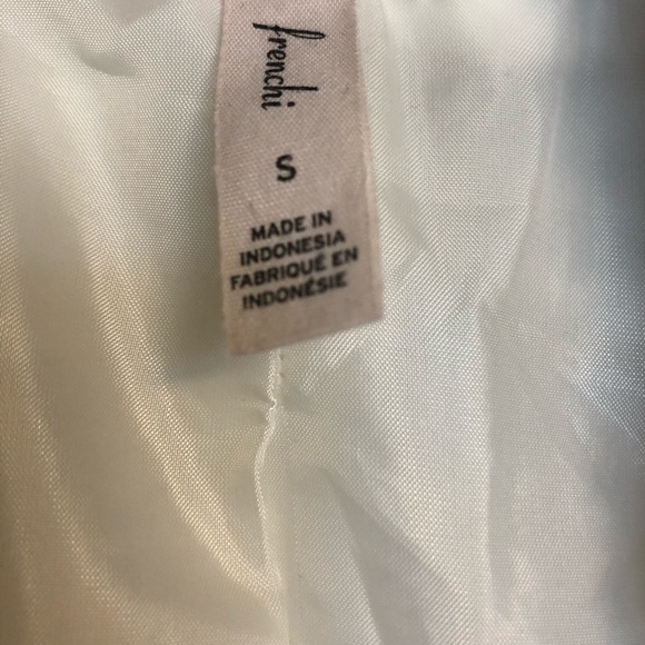 Frenchi white sweater jacket - Picture 2 of 4